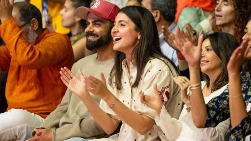 Virat-Anushka Lose Themselves in Krishna Bhakti, Mr & Mrs Kohli Seen Engrossed in Devotional Music on Karva Chauth PWCNews