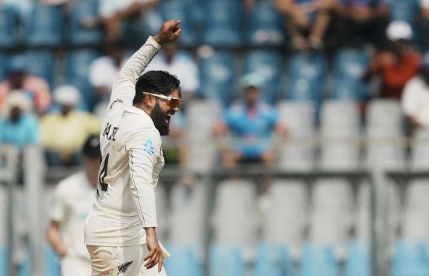 IND vs NZ: Ajaz Patel of New Zealand achieves greatness in Mumbai by outwitting veteran bowlers - PWCNews