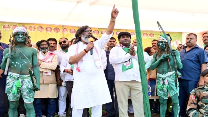 Hemant Promises Affordable LPG, ₹2500 for Women: JMM Manifesto for Jharkhand Election PWCNews