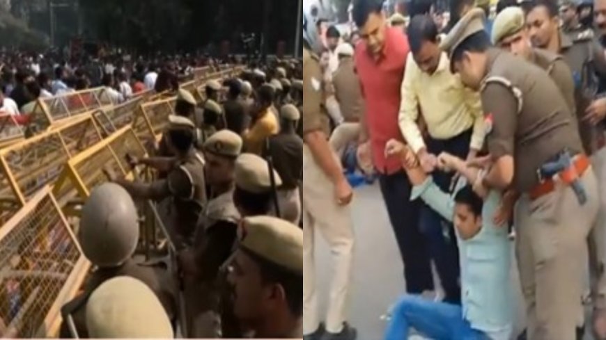 प्रयागराज में अभ्यर्थियों का धरना: पुलिस ने कई छात्रों को हिरासत में लिया; अपडेट्स PWCNews