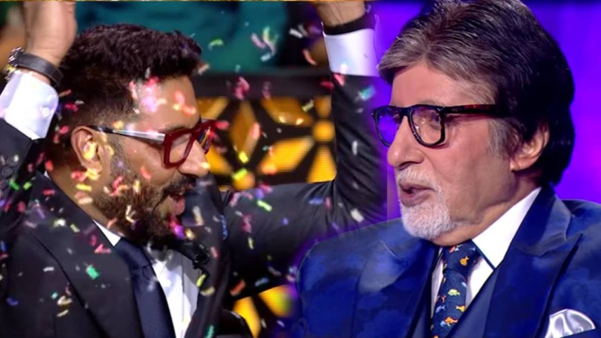 क्या हो गई इतनी बड़ी गलती? KBC 16 में अभिषेक बच्चन की शॉकिंग हरकत, अमिताभ ने कही ये बात, PWCNews