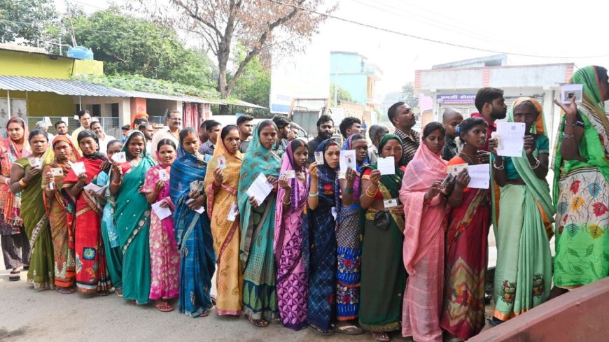 झारखंड चुनाव में महिलाएं दिखीं पुरुषों से आगे, चौंकाने वाला आंकड़ा: चुनाव आयोग का खुलासा - PWCNews