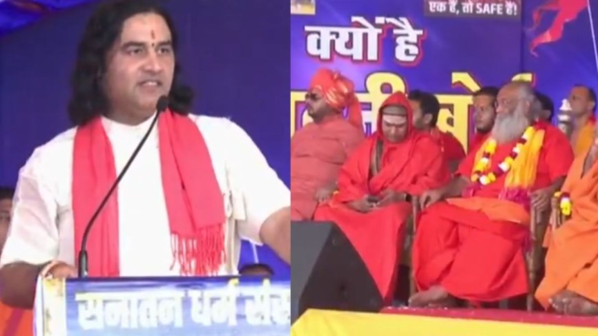 Delhi: Devkinandan Thakur calls for Virat Dharma Sabha, vows to fight for rights of Hindus - PWCNews