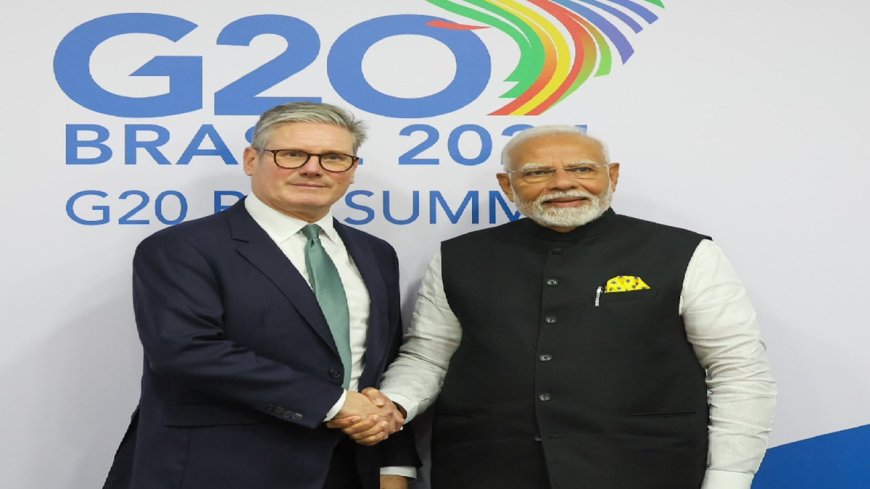 Brazil G20 Summit: Talks on FTA with UK to Commence Soon; India Focuses on Extradition of Mallya and Nirav - PWCNews