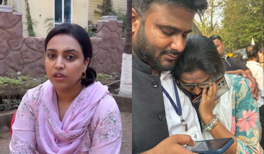 Swara Bhaskar expresses solidarity with Fahad Ahmads defeat, demands response from Election Commission after sharing husbands picture. PWCNews