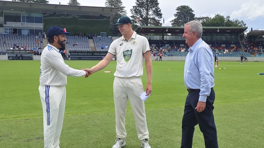 India vs Australia PM XI Live: Rain Delays Play, Akash Deep Takes Quick Wicket - PWCNews