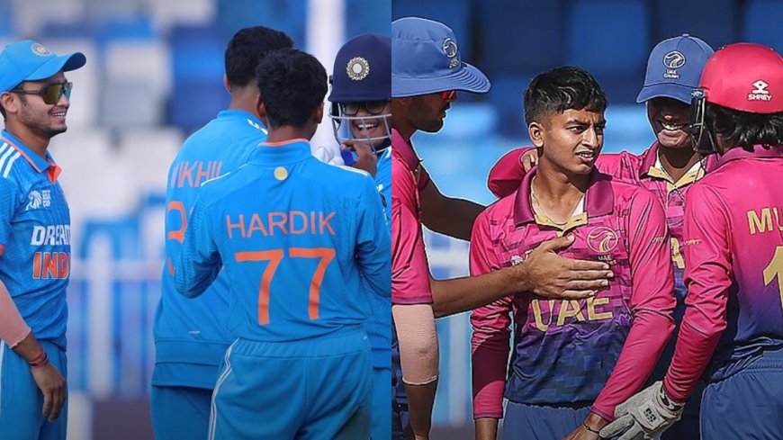 IND vs UAE, U19 Asia Cup: जानिए भारत बनाम UAE मैच का समय, लाइव देखने का तरीका - PWCNews