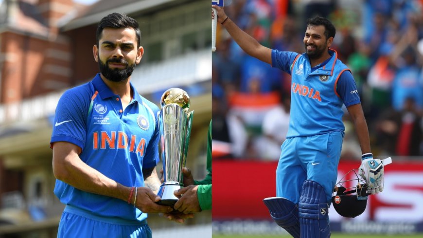 Champions Trophy: चैंपियंस ट्रॉफी में रोहित-विराट ने बनाए इतने रन, कोहली के नाम दर्ज नहीं है सेंचुरी