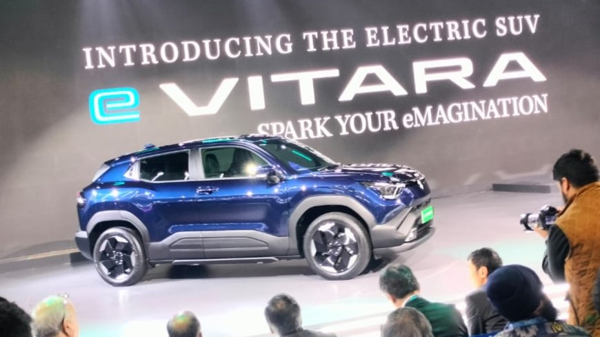 Auto Expo 2025: मारुति सुजुकी ने लॉन्च की इलेक्ट्रिक एसयूवी e VITARA, 500 Km से ज्यादा है रेंज, जानें खूबियां