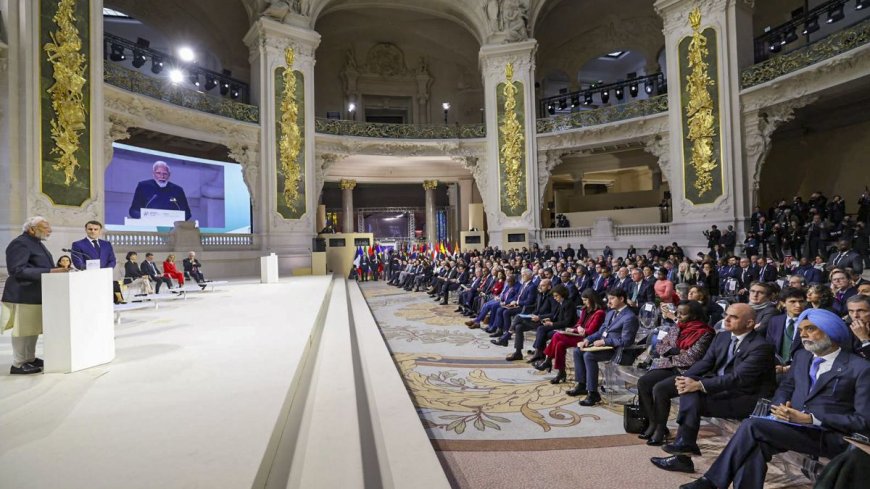 AI Summit in France PM Modi Live: पीएम मोदी ने फ्रांसीसी निवेशकों से कहा-"भारत आने का यही समय है"