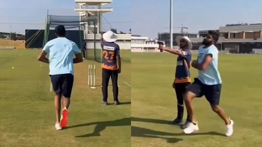 भारतीय टीम के लिए आई खुशखबरी, चोटिल प्लेयर ने शुरू कर दी गेंदबाजी; सामने आया VIDEO