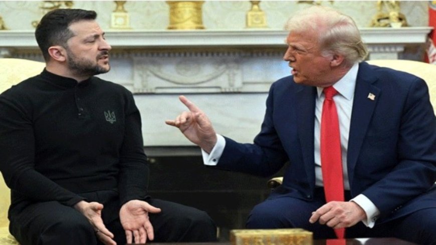 Trump-Zelensky में नोकझोंक देख मीडियाकर्मी दंग, जेलेंस्की के तेवर देख ट्रंप ने कह दी बड़ी बात