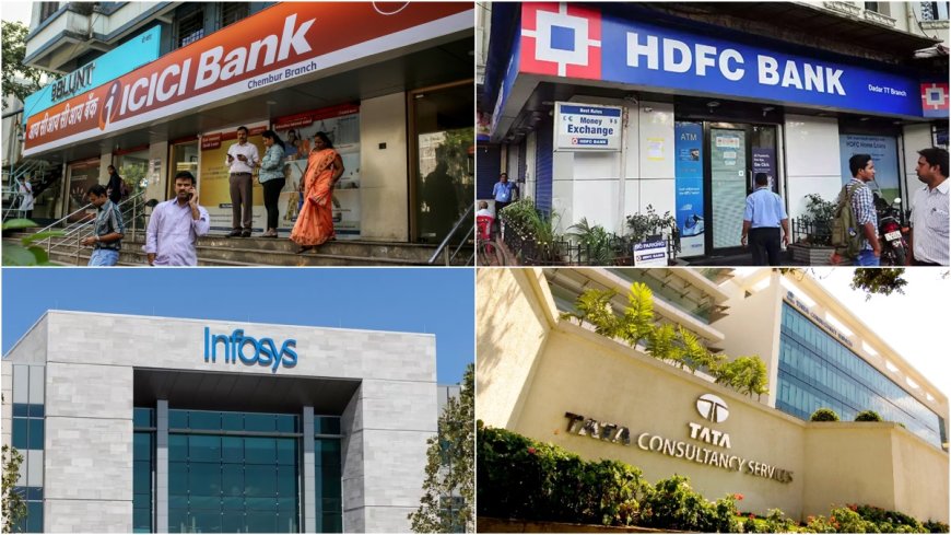 ICICI Bank और HDFC Bank के निवेशकों को बीते हफ्ते हुआ खूब फायदा, उधर इन्फोसिस और TCS के इन्वेस्टर्स को नुकसान