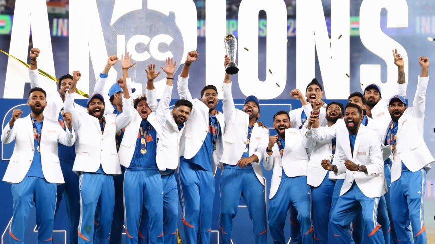 चैंपियंस ट्रॉफी जीतने वाली भारतीय टीम के लिए BCCI ने खोला खजाना, पैसों की कर दी बारिश