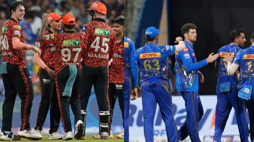 SRH vs MI Live Score: दोनों टीमों के लिए अहम मुकाबला, थोड़ी देर में होगा टॉस
