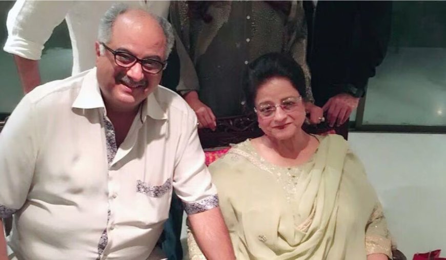 'यादें पीछे छोड़ गईं', निर्मल कपूर की मौत के बाद टूट गए बोनी कपूर, इमोशनल नोट शेयर कर दी श्रद्धांजलि