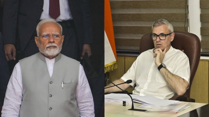 पहलगाम हमले के बाद पहली बार पीएम मोदी से मिले जम्मू कश्मीर के सीएम उमर अबदुल्ला, 25 मिनट तक चली मीटिंग