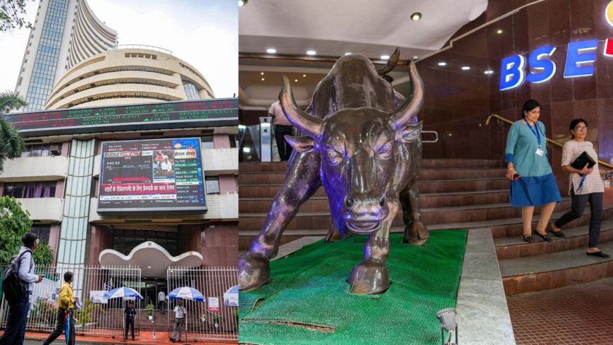 शेयर बाजार में बड़ी गिरावट, सेंसेक्स 500 अंक लुढ़का, निफ्टी 25,000 से नीचे, इन स्टॉक्स में उठा-पटक