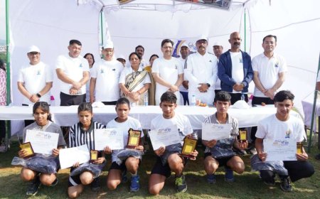 चम्पावत में 'रन फॉर योगा': स्वास्थ्य और नशामुक्ति के प्रति जागरूकता फैलाने का अनोखा प्रयास