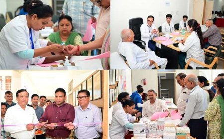 मुख्यमंत्री धामी की पत्रकारों के हित में पहल: देहरादून में मुफ्त स्वास्थ्य कैम्प सम्पन्न, 350 से अधिक पत्रकारों का परीक्षण