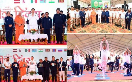 मुख्यमंत्री धामी ने “हर घर योग, हर जन निरोग’’ का मंत्र दिया, योग नीति का किया शानदार शुभारंभ