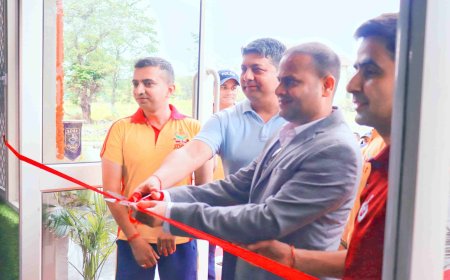 SDRF जॉलीग्रांट में अत्याधुनिक वातानुकूलित जिम का उद्घाटन - फिटनेस के नए अध्याय की शुरुआत