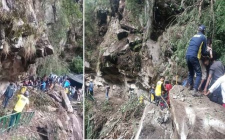 Chardham Yatra: यमुनोत्री पैदल मार्ग पर भूस्खलन से हुआ हादसा, एक बच्ची की मौत, कई यात्री मलबे में दबे