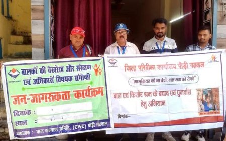 पौड़ी जनपद में बाल श्रम की रोकथाम हेतु विशेष अभियान, रेस्टोरेंट और दुकानों का किया गया निरीक्षण