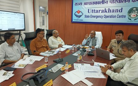 उत्तराखंड में आपदा प्रबंधन विभाग की टेबल टॉप एक्सरसाइज: महत्वपूर्ण तैयारियों पर जोर