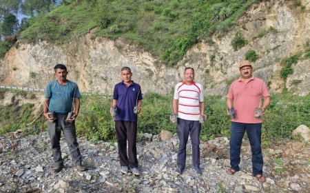 नियमितीकरण की मांग का आंदोलन 362 दिन का संघर्ष: कर्मचारियों का पौधारोपण अभियान