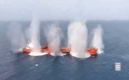 यमन के हूती विद्रोहियों का समुद्री हमला: मिसाइलों से डूबा जहाज, 3 नाविकों की मृत्यु