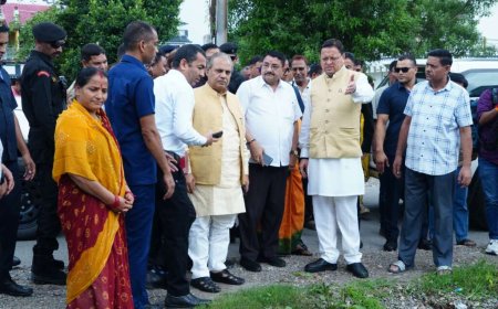 देहरादून: सीएम धामी ने अतिवृष्टि प्रभावित क्षेत्रों का गहन निरीक्षण, स्थानीय समस्याओं का समाधान किया
