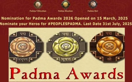 पद्म पुरस्कार 2026: 31 जुलाई 2025 तक किया जा सकेगा नामांकन, आवेदन प्रक्रिया शुरू