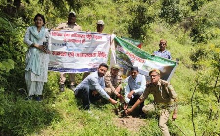 उत्तराखंड: हरेला पर्व पर वीर पुरिया नैथानी की जन्म स्थली में सफल पौध रोपण कार्यक्रम