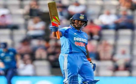 दीप्ति शर्मा का पंत-स्टाइल छक्का वायरल, भारत ने इंग्लैंड को हराकर जीता पहला वनडे