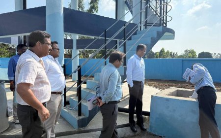 ऊधमसिंह नगर में पेयजल योजनाओं का निरीक्षण, सचिव शैलेश बगौली की रिपोर्ट