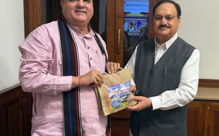 महेंद्र भट्ट और जेपी नड्डा की महत्वपूर्ण मुलाकात: उत्तराखंड बीजेपी की रणनीतियों पर चर्चा