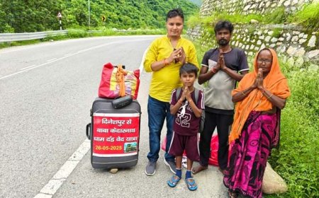 जयदेव की दंडवत यात्रा से केदारनाथ की ओर प्रस्थान: माता और भतीजे के साथ भक्ति का अनूठा उदाहरण