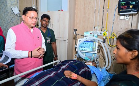 सीएम धामी ने मनसा देवी हादसे में घायल श्रद्धालुओं की स्थिति जाने, भरी संवेदना