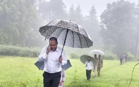 लोहाघाट: जिलाधिकारी ने पर्यटकों की सुविधाओं का ध्यान रखते हुए कार्य की गुणवत्ता और तेजी बढ़ाने के निर्देश दिए