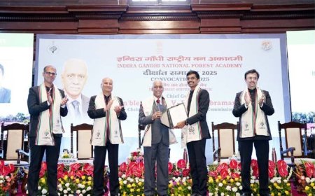 देश के 109 नए आईएफएस अधिकारियों का दीक्षांत समारोह - इन्दिरा गाँधी राष्ट्रीय वन अकादमी, देहरादून