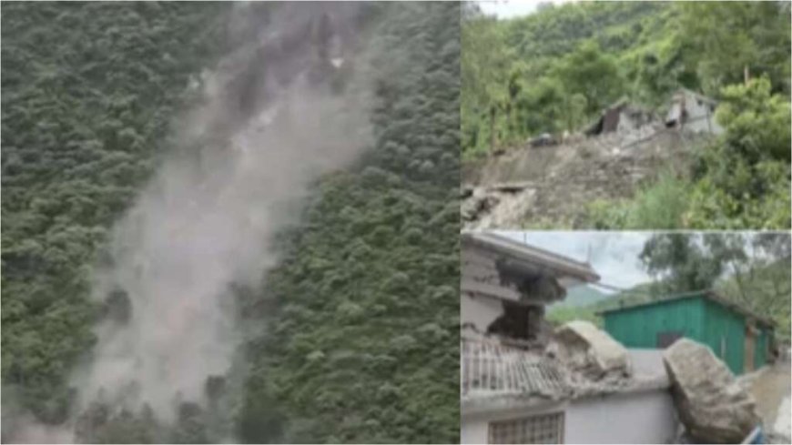 उत्तराखंड मौसम: भारी बारिश से यहां भूस्खलन , मकान टूटे , दो लोग घायल , तत्कालिक IMD अलर्ट जारी.video
