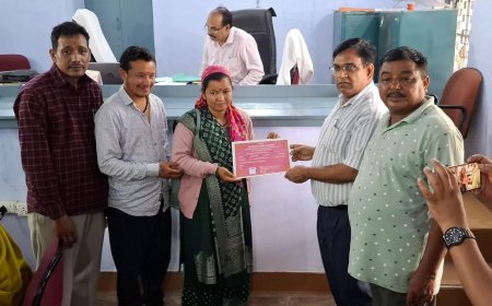 चमोली में विजेता जिला पंचायत सदस्यों को प्रमाण पत्र प्रदान