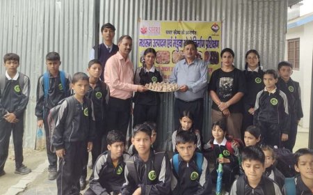 चम्पावत: पीएम श्री अटल उत्कृष्ट जीआईसी में छात्रों ने सीखा मशरूम उत्पादन और मडुवे के मोमो बनाने की कला