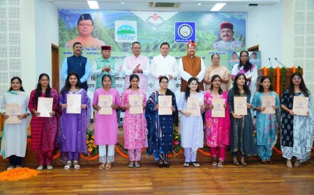 सीएम पुष्कर धामी ने 187 नियुक्ति पत्रों का किया वितरण