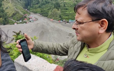 सीएम धामी ने डीएम पौड़ी के साथ आपदा प्रबंधन पर चर्चा की, राहत कार्यों का लिया अपडेट