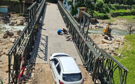 गढ़वाल और कुमाऊं के बीच नया वेली ब्रिज हुआ तैयार