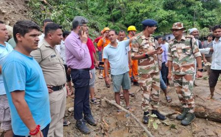 चमोली थराली में आपदा: राहत कार्यों की तेज़ी, घायलों के लिए हेलीकॉप्टर से रेस्क्यू, सीएम धामी की सक्रियता