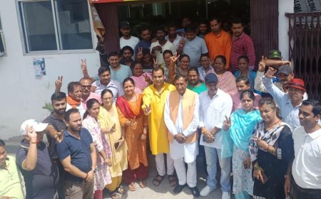 दीप पाठक के इस्तीफे ने बीजेपी में मचाई हलचल, बिशन सिंह चुफाल और पूरन सिंह फर्त्याल ने की संवाद यात्रा