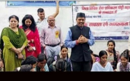 कल्जीखाल महाविद्यालय में नवप्रवेशी छात्रों का स्वागत, दीक्षारंभ समारोह हुआ सफल